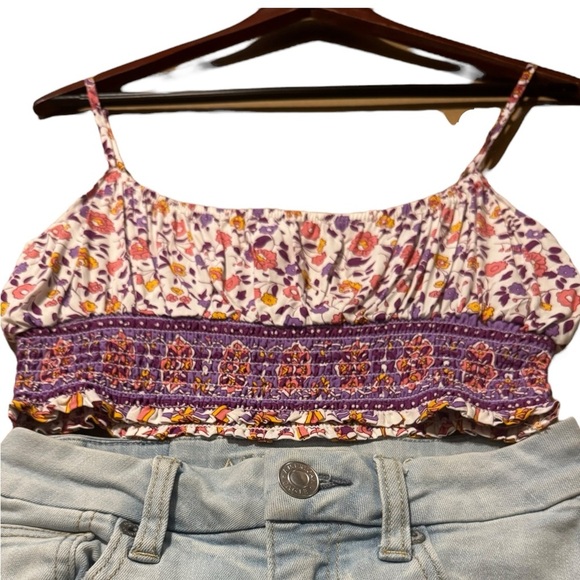 Sophie and Trey Womens 60s Style Flower Child Top Size Small - Picture 11 of 16